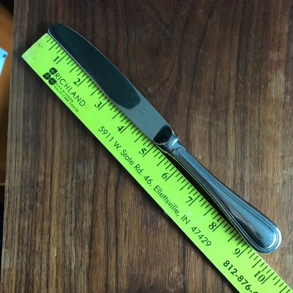 Williams Sonoma WSF15 Stainless France Glossy Silverware Single Dinner Knife